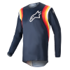 Μπλούζα motocross ALPINESTARS Fluid Corsa NAVY
