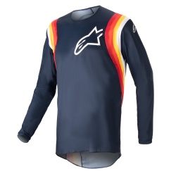 Μπλούζα motocross ALPINESTARS Fluid Corsa NAVY