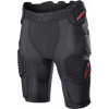 Προστατευτικά σορτς ALPINESTARS SHORT BIONIC PRO ΜΑΥΡΟ/ΚΟΚΚΙΝΟ