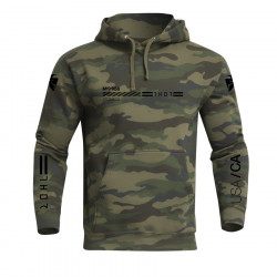 Φούτερ μηχανής THOR DIVISION FOREST CAMO PULLOVER