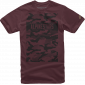 Ανδρική μπλούζα ALPINESTARS TEE TERRA MAROON thumb