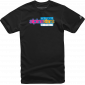 Ανδρική μπλούζα ALPINESTARS TEE WORLD WIDE ΜΑΥΡΟ thumb