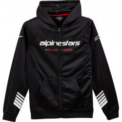 Ζακέτα ALPINESTARS HOOD ZIP SESS-LXE ΜΑΥΡΟ
