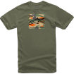 Ανδρική μπλούζα ALPINESTARS TEE FREE CAMO MILITARY thumb