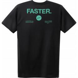 Ανδρική μπλούζα ALPINESTARS TEE FASTER ΜΑΥΡΟ