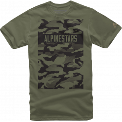 Ανδρική μπλούζα ALPINESTARS TEE TERRA MILITARY
