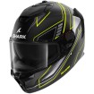 Κράνος μηχανής SHARK SPARTAN GT PRO TORYAN BLACK/GRAY/YELLOW FLUO MATT thumb