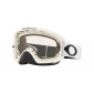 Μάσκα μηχανής motocross OAKLEY O Frame 2.0 Pro MX Goggle Matte White Clear Lens thumb