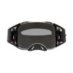 Μάσκα μηχανής motocross OAKLEY Airbrake Tuff Blocks Black Gunmetal Dark Grey Lens thumb