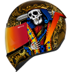 Κράνος μηχανής ICON AIRFORM SUICIDE KING GOLD thumb
