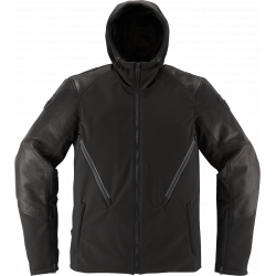 Μπουφάν μηχανής ICON BASEHAWK2 ΜΑΥΡΟ