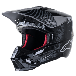 Κράνος μηχανής Alpinestars SM5 SOL BK/GY GL