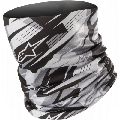 Περιλαίμια μηχανής ALPINESTARS NECKTUBE BLURRED BK/AN