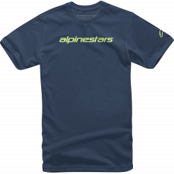 Μπλούζα μηχανής ALPINESTARS TEE LINEAR WORD ΜΠΛΕ Μπλούζα μηχανής ALPINESTARS TEE LINEAR WORD ΜΠΛΕ