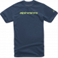 Μπλούζα μηχανής ALPINESTARS TEE LINEAR WORD ΜΠΛΕ thumb