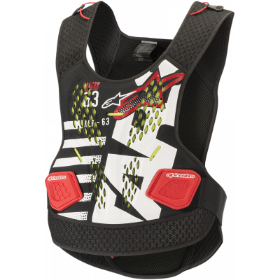 Προστασία θώρακα ALPINESTARS Bionic Action ΜΑΥΡΟ/ΚΟΚΚΙΝΟ