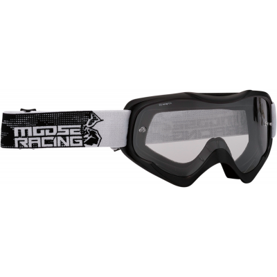 Μάσκα μηχανής motocross QUALIFIER AGROID ΜΑΥΡΟ/ΑΣΠΡΟ