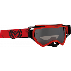 Μάσκα μηχανής motocross XCR PRO STARS ΜΑΥΡΟ/ΚΟΚΚΙΝΟ