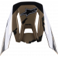 Sunvisor για κράνος motocross ALPINESTARS Supertech M5 ΜΑΥΡΟ/ΚΑΦΕ/ΑΣΠΡΟ thumb