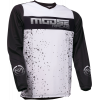 Μπλούζα motocross MOOSE RACING QUALIFIER ΜΑΥΡΟ/ΑΣΠΡΟ