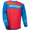 Μπλούζα motocross MOOSE RACING QUALIFIER ΑΣΠΡΟ/ΚΟΚΚΙΝΟ/ΜΠΛΕ