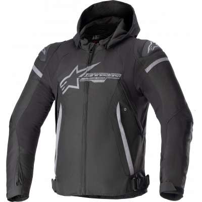 Μπουφάν μηχανής ALPINESTARS Zaca Waterproof ΜΑΥΡΟ/ΓΚΡΙ