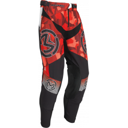 Παντελόνι μηχανής motocross MOOSE RACING SAHARA RED/BLACK 