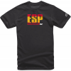 Ανδρική μπλούζα ALPINESTARS Spain Circuits T-Shirt ΜΑΥΡΟ
