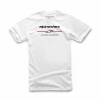 Ανδρική μπλούζα ALPINESTARS TEE BETTERING ΑΣΠΡΟ
