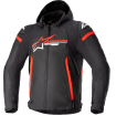 Μπουφάν μηχανής ALPINESTARS Zaca Waterproof ΜΑΥΡΟ/ΚΟΚΚΙΝΟ/ΑΣΠΡΟ thumb