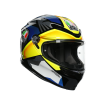 Κράνος μηχανής AGV K-6 FLASH MATT ΜΑΥΡΟ/ΜΠΛΕ/ΚΙΤΡΙΝΟ thumb