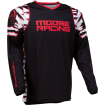 Μπλούζα motocross MOOSE RACING QUALIFIER ΜΑΥΡΟ/ΚΟΚΚΙΝΟ thumb