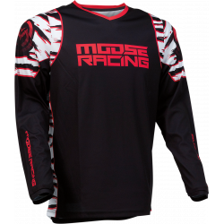 Μπλούζα motocross MOOSE RACING QUALIFIER ΜΑΥΡΟ/ΚΟΚΚΙΝΟ Μπλούζα motocross MOOSE RACING QUALIFIER ΜΑΥΡΟ/ΚΟΚΚΙΝΟ
