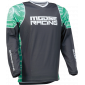 Μπλούζα μηχανής motocross MOOSE RACING QUALIFIER GRAY/TEAL thumb