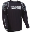Μπλούζα motocross MOOSE RACING QUALIFIER ΑΣΠΡΟ/ΓΚΡΙ/ΜΑΥΡΟ thumb