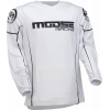Μπλούζα motocross MOOSE RACING QUALIFIER ΑΣΠΡΟ/ΜΑΥΡΟ