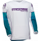 Μπλούζα μηχανής motocross MOOSE RACING QUALIFIER ΑΣΠΡΟ/ΜΠΛΕ thumb