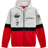Φούτερ ALPINESTARS Position Zip Hoodie ΑΣΠΡΟ/ΚΟΚΚΙΝΟ/ΜΑΥΡΟ
