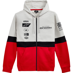 Φούτερ ALPINESTARS Position Zip Hoodie ΑΣΠΡΟ/ΚΟΚΚΙΝΟ/ΜΑΥΡΟ Φούτερ ALPINESTARS Position Zip Hoodie ΑΣΠΡΟ/ΚΟΚΚΙΝΟ/ΜΑΥΡΟ