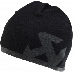 Σκούφος AKRAPOVIC BEANIE ΜΑΥΡΟ/ΓΚΡΙ