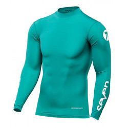 Μπλούζα motocross SEVEN ZERO COMPRESSIONS AQUA