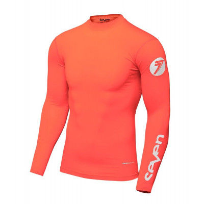 Μπλούζα μηχανής motocross SEVEN ZERO COMPRESSIONS CORAL