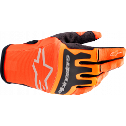 Γάντια μηχανής ALPINESTARS TECHSTAR 2023 ΠΟΡΤΟΚΑΛΙ/ΜΑΥΡΟ
