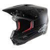 Κράνος μηχανής ALPINESTARS SM5 SOLID ΜΑΥΡΟ