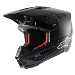 Κράνος μηχανής ALPINESTARS SM5 SOLID ΜΑΥΡΟ
