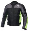 Μπουφάν μηχανής ADRENALINE PYRAMID 2.0 BLACK/GREY/FLUO thumb