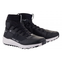 Παπούτσια μηχανής ALPINESTARS SPEEDFORCE ΜΑΥΡΟ/ΑΣΠΡΟ