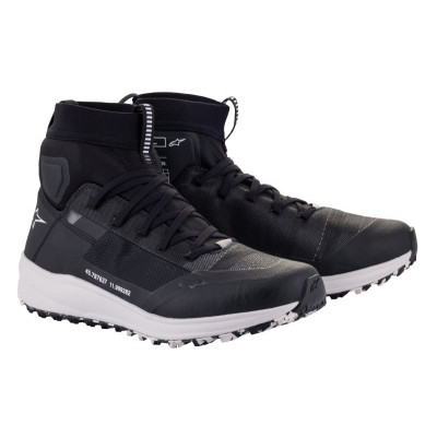 Παπούτσια μηχανής ALPINESTARS SPEEDFORCE ΜΑΥΡΟ/ΑΣΠΡΟ