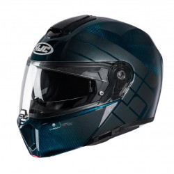 Κράνος μηχανής HJC RPHA 90S BALIAN CARBON FLIP-UP με Sunvisor