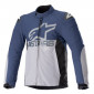Μπουφάν μηχανής ALPINESTARS SMX Waterproof GREY/NAVY BLUE thumb